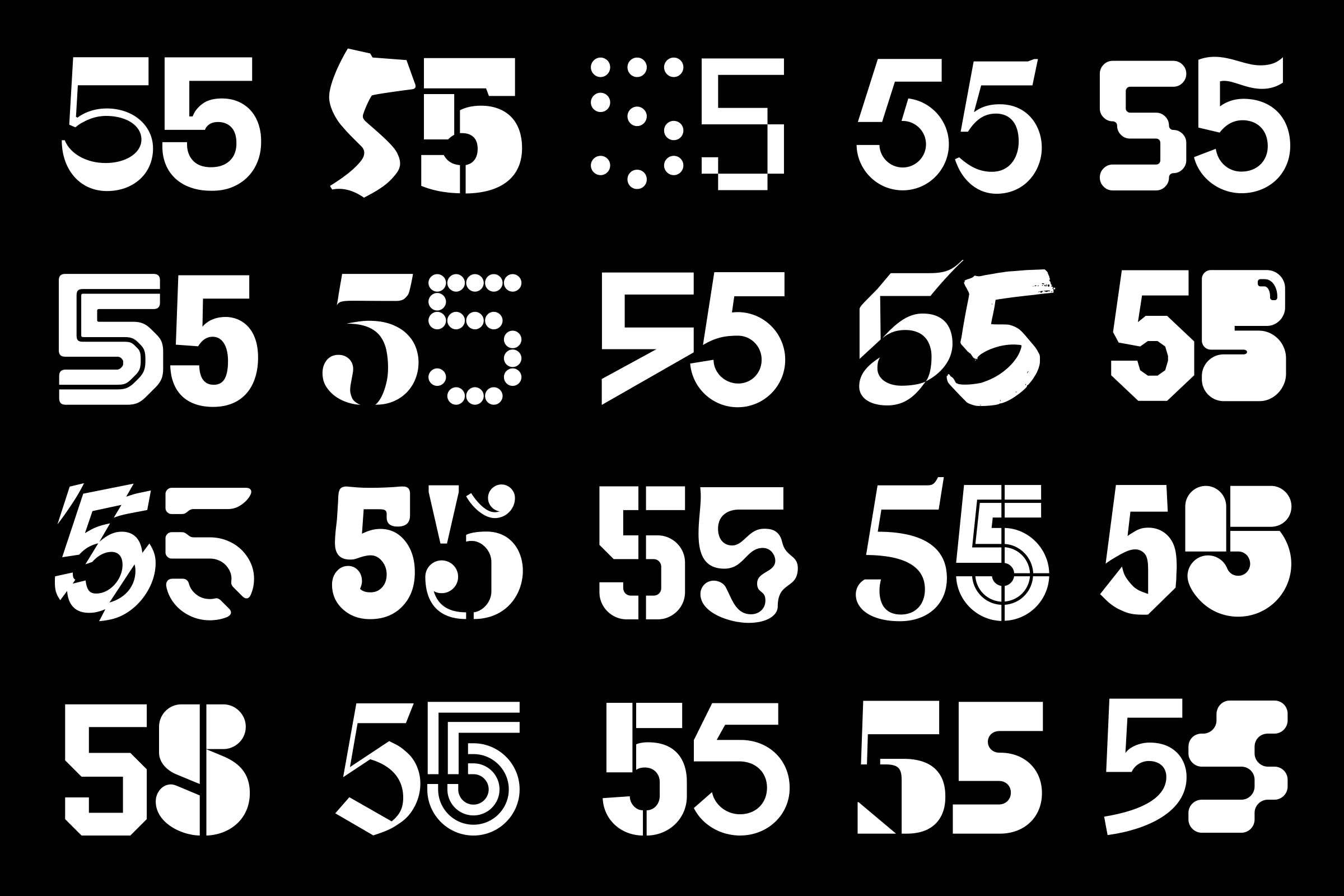 55 Screen Logo Variants Rother Studio