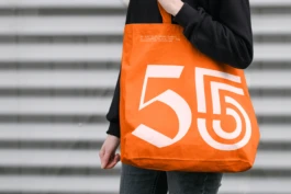 55 Screen Large Tote Bag Rother Studio